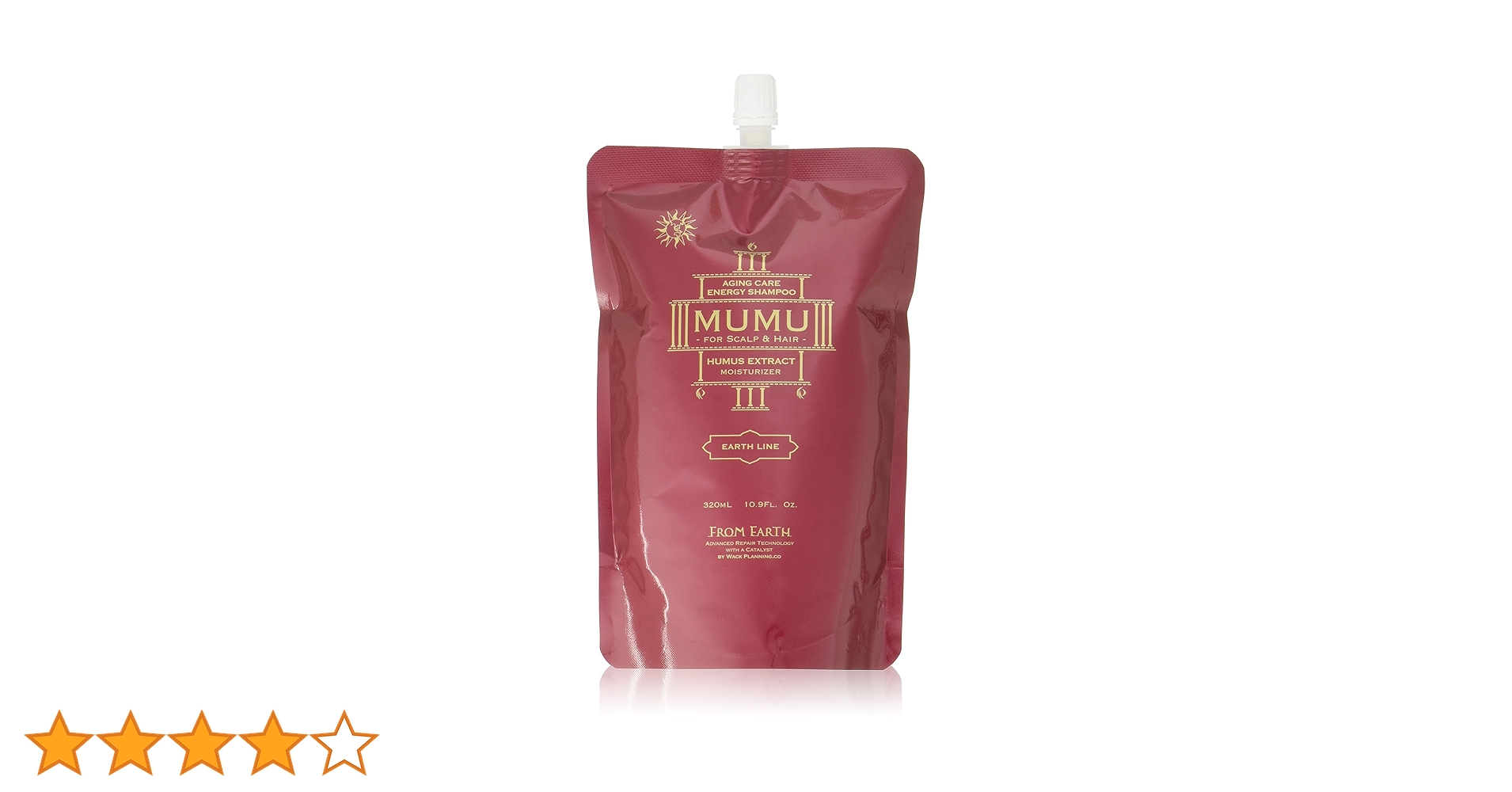 Amazon | フロムアース エナジーシャンプー ムウム レフィル 320ml